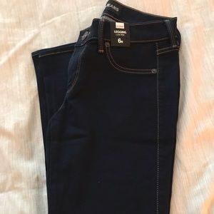 Low rise leggings jeans